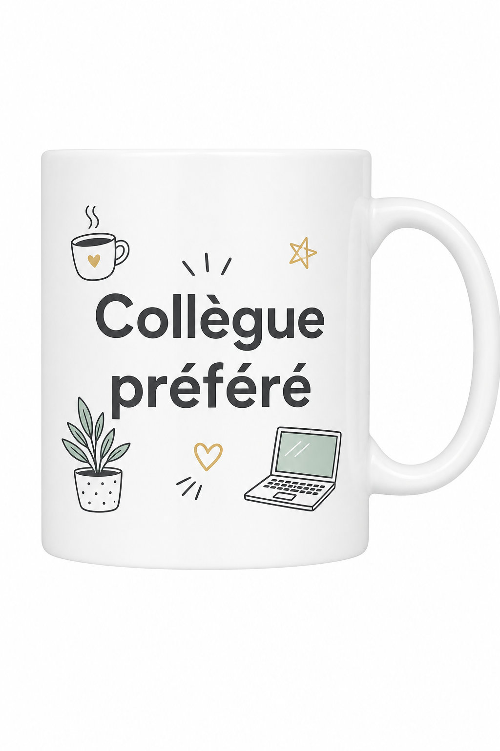 Le mug personnalisé idéal pour votre collègue préféré