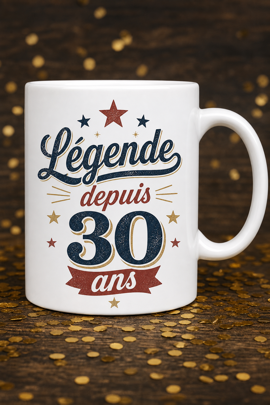 Mug 30 Ans Légende — mug personnalisé en céramique