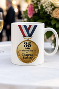 Mug 35 ans de Service — Célébrer une carrière exceptionnelle avec émotion