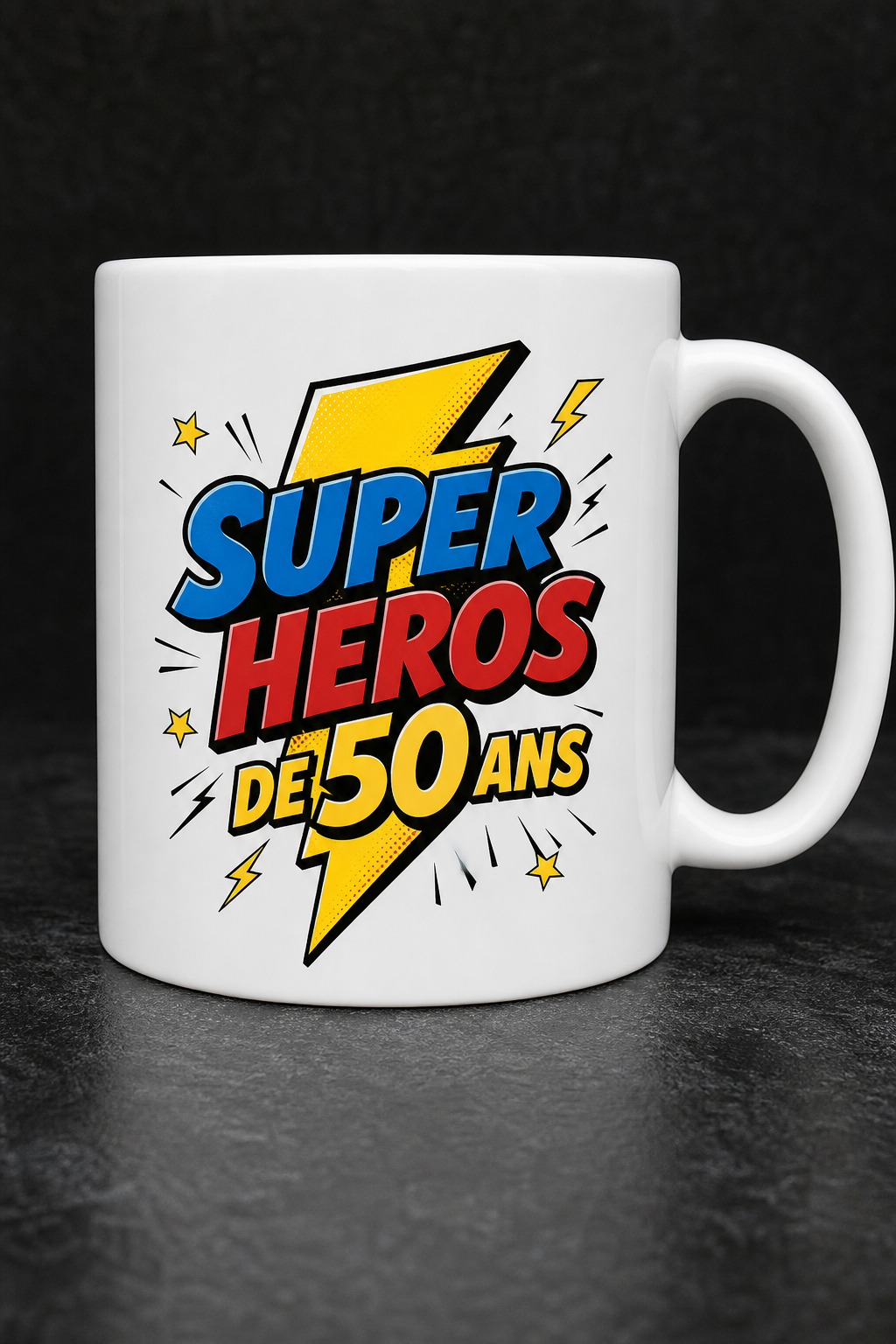 Mug 50 Ans Légendaire — mug personnalisé en céramique