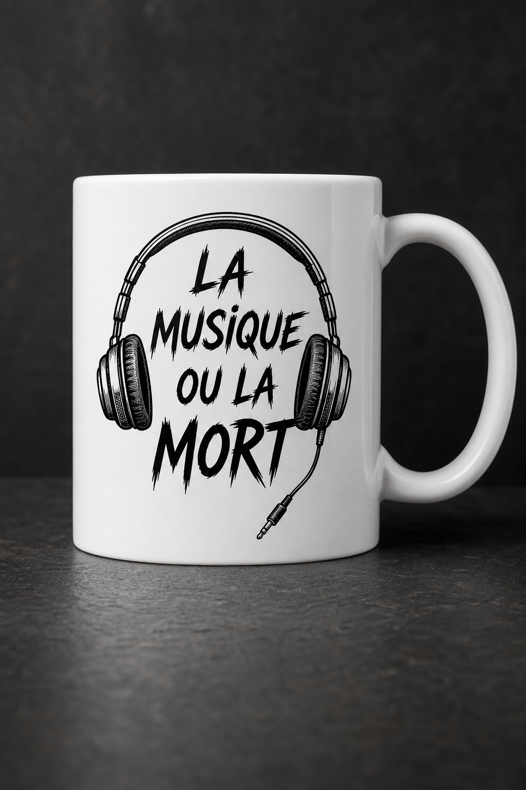 Mug Ado Musique Vie — mug personnalisé en céramique