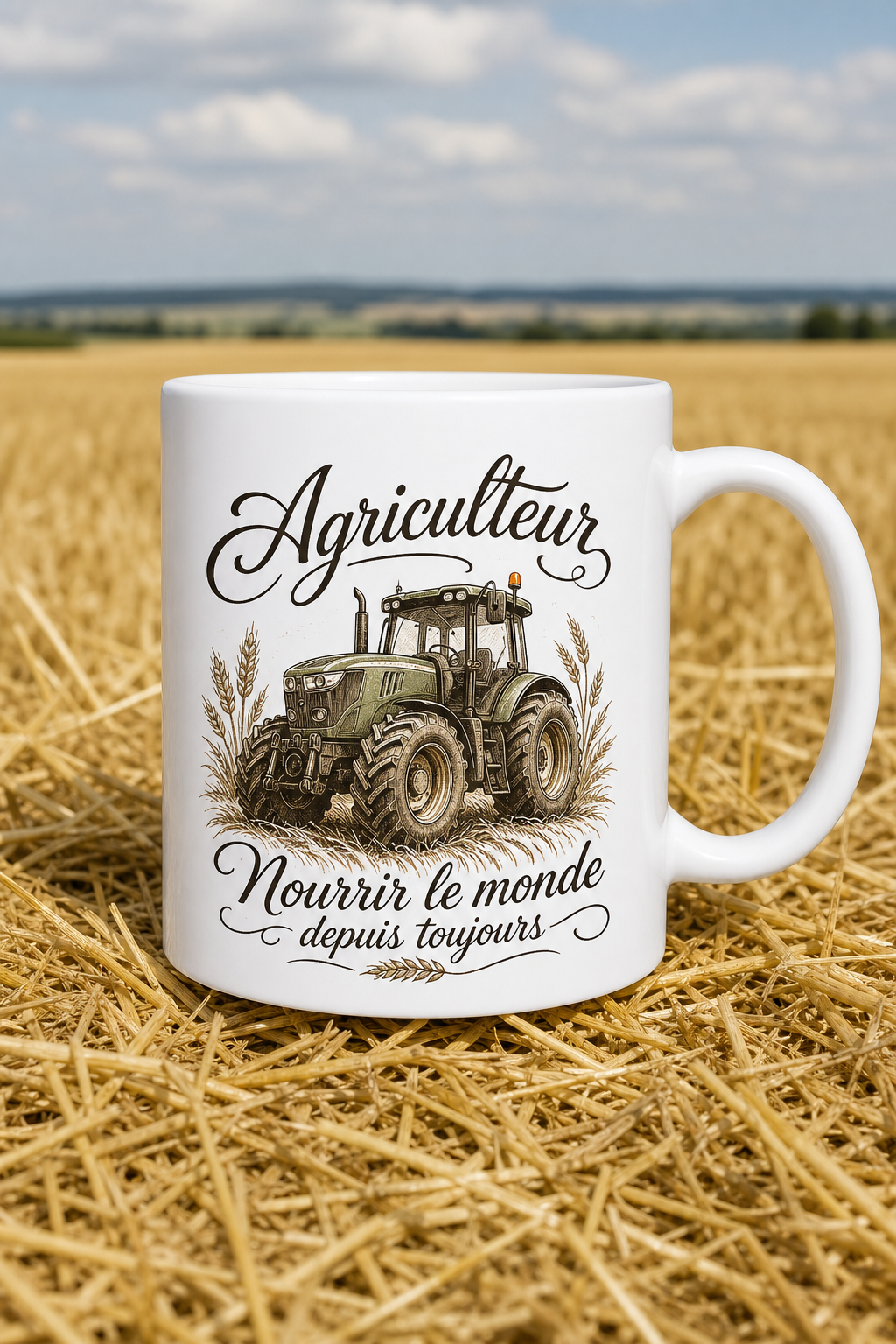 Mug Agriculteur Fier — mug personnalisé en céramique