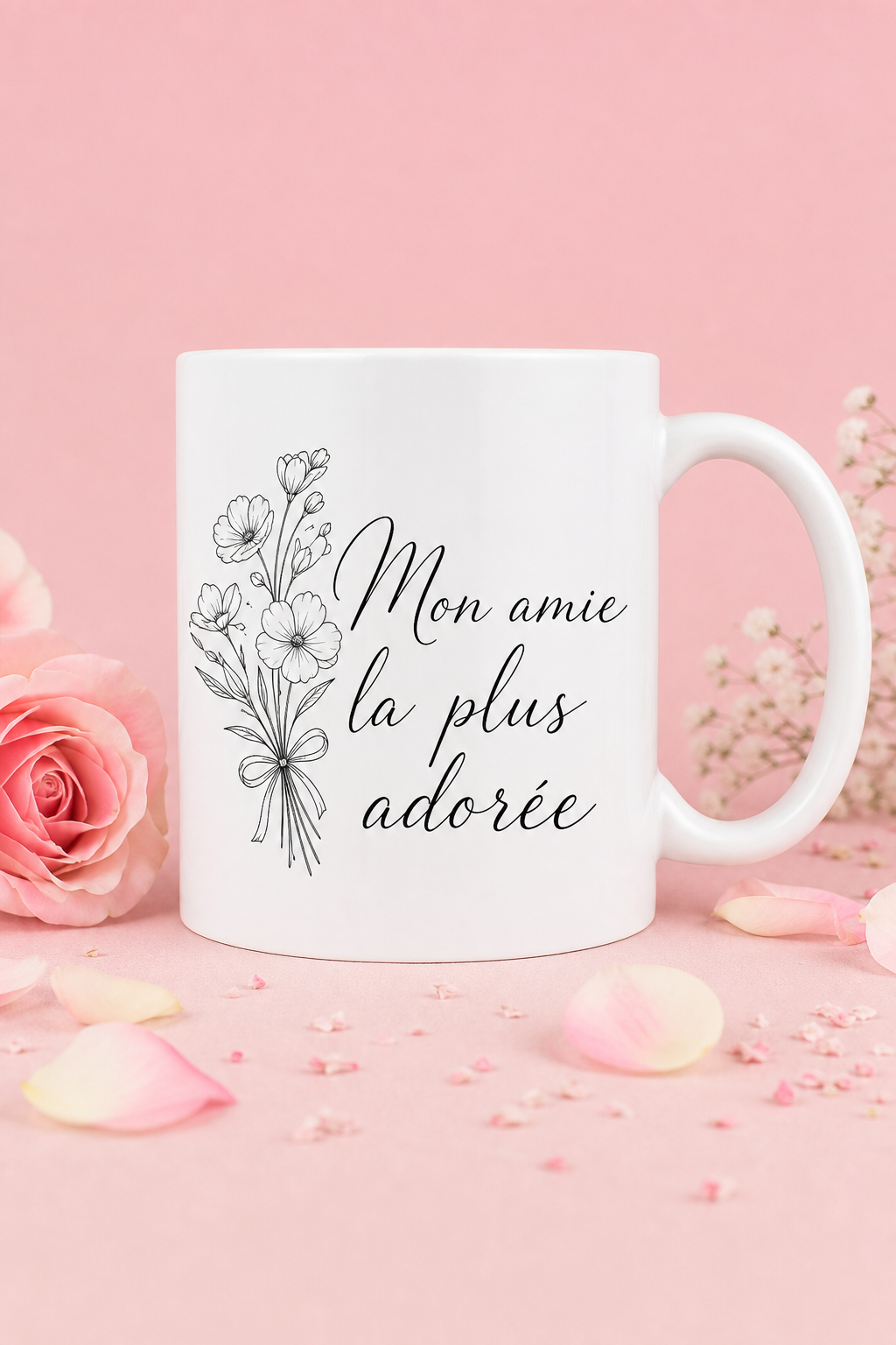 Mug Amie Adorée — mug personnalisé en céramique
