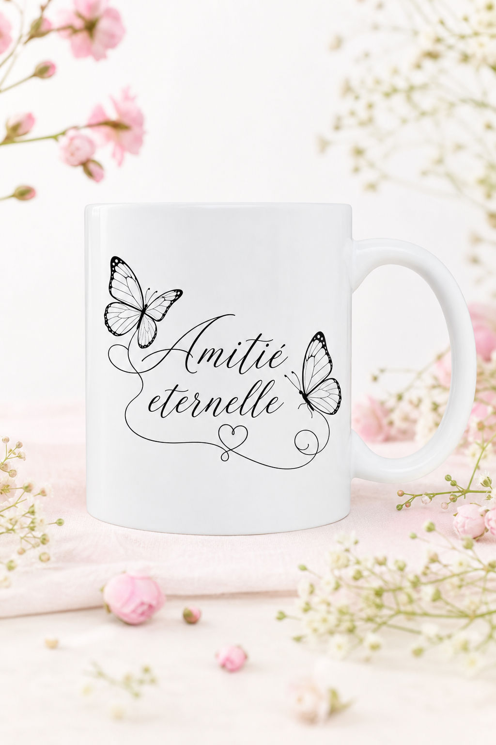 Mug Amitié Éternelle — mug personnalisé en céramique