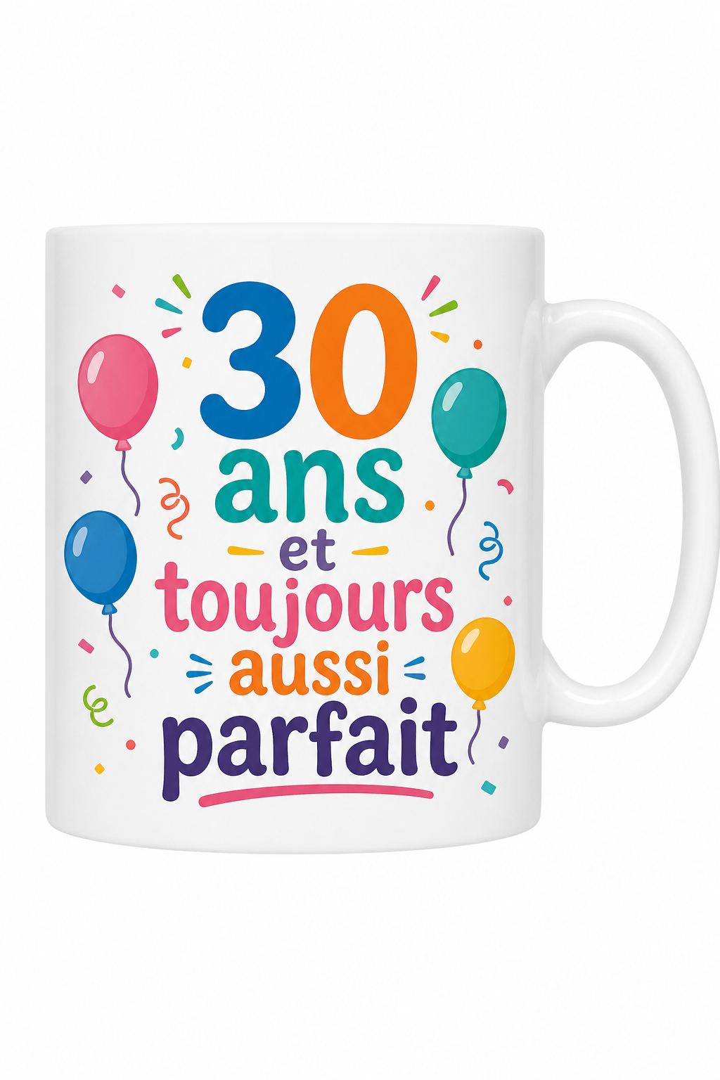 Mug Anniversaire 30 ans, un cadeau personnalisé qui marque le coup