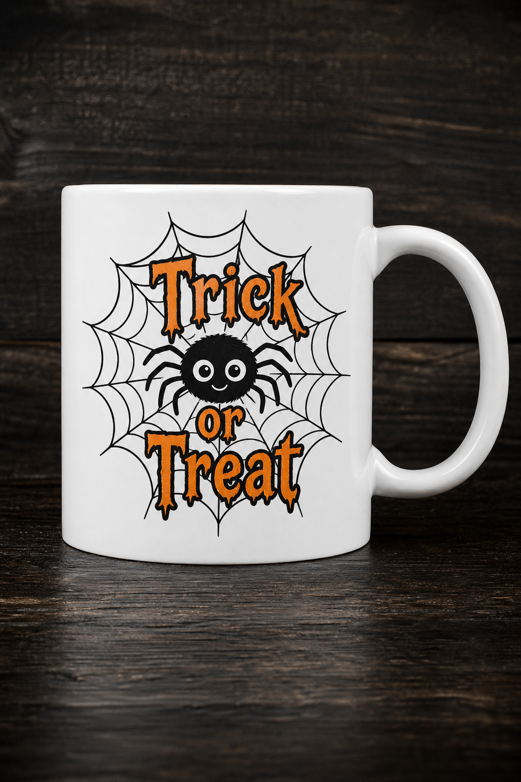 Mug Araignée Halloween — mug personnalisé en céramique
