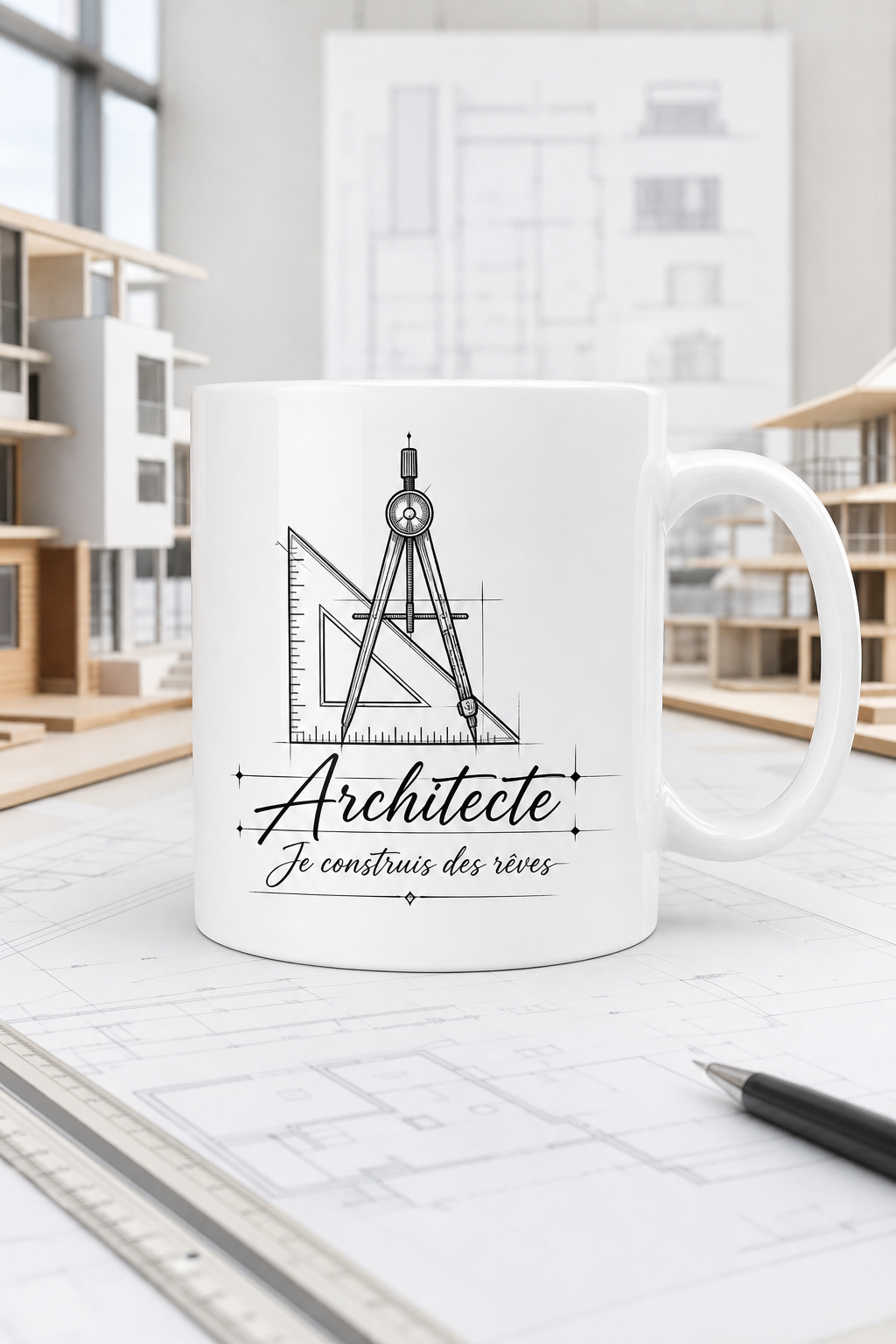 Mug Architecte Créateur — mug personnalisé en céramique