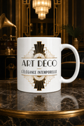 Mug Art Déco — mug personnalisé en céramique