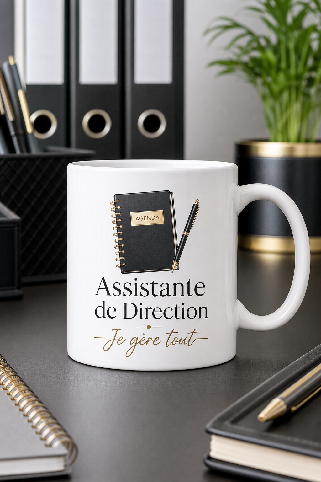 Mug Assistante de Direction — mug personnalisé en céramique