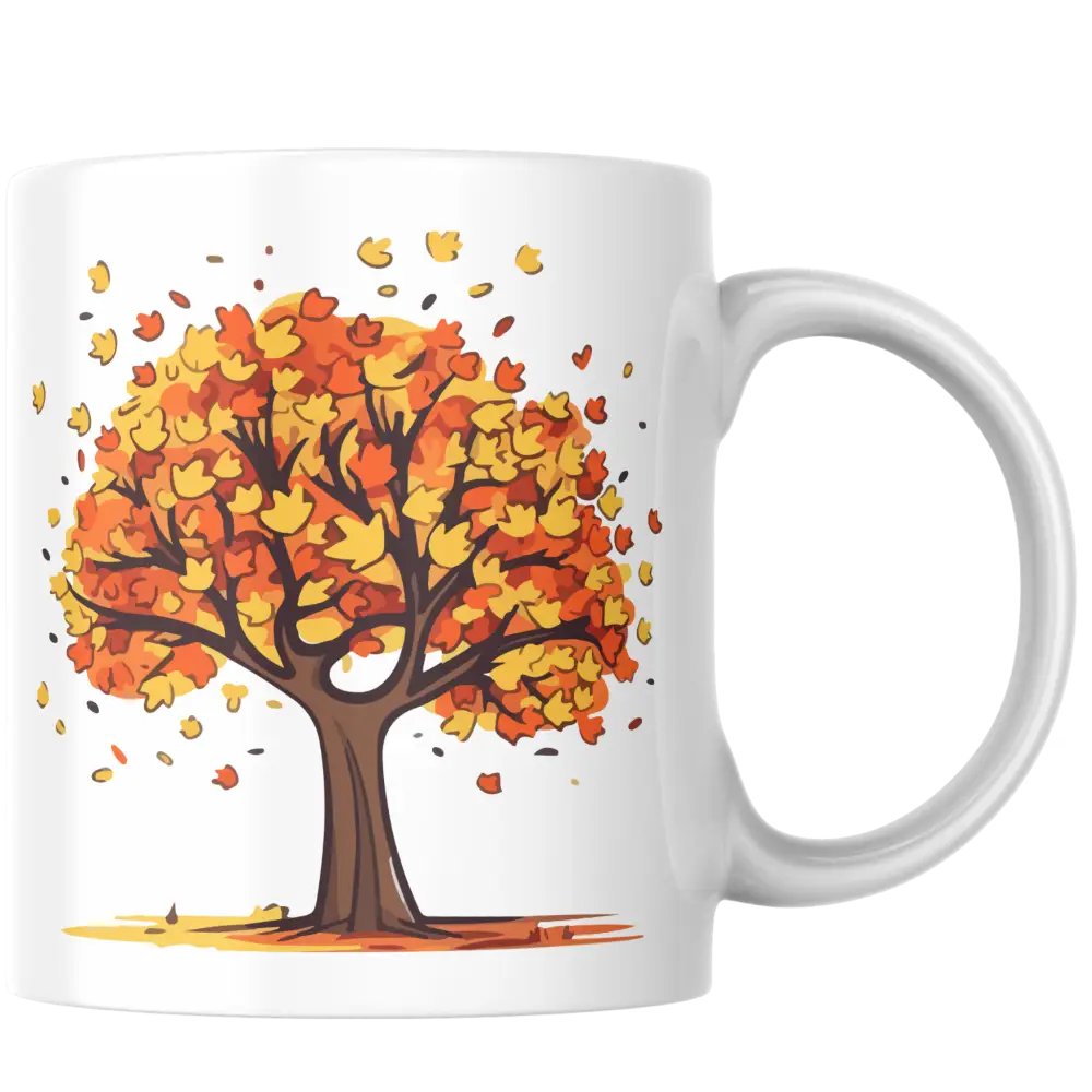 Mug automne arbre – tasse en céramique cosy – Instant Mugs - Mug
