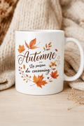 Mug Automne Doré — mug personnalisé en céramique