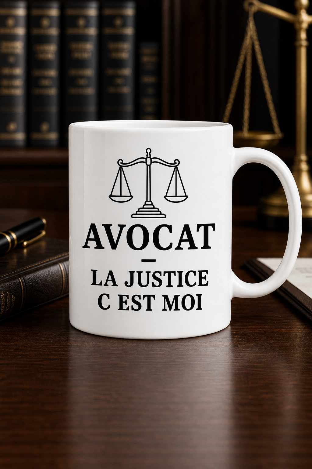 Mug Avocat Expert — mug personnalisé en céramique