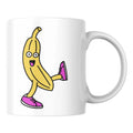 Mug banane humoristique personnalisé — Cadeau bureau fun