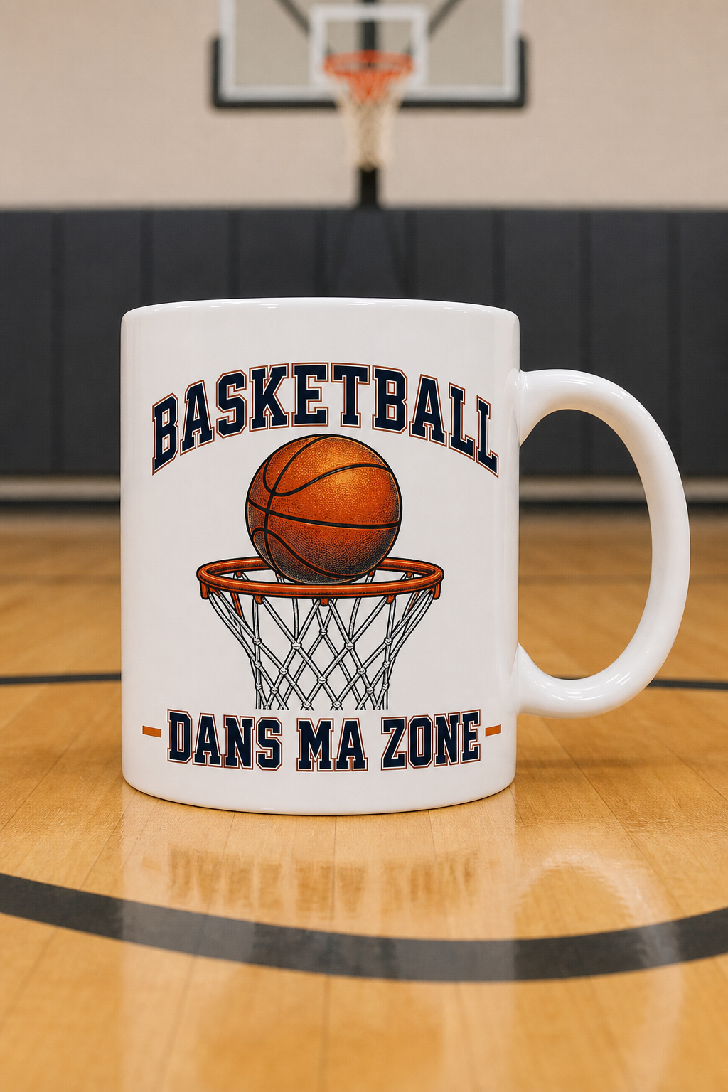 Mug Basketball Passion — mug personnalisé en céramique