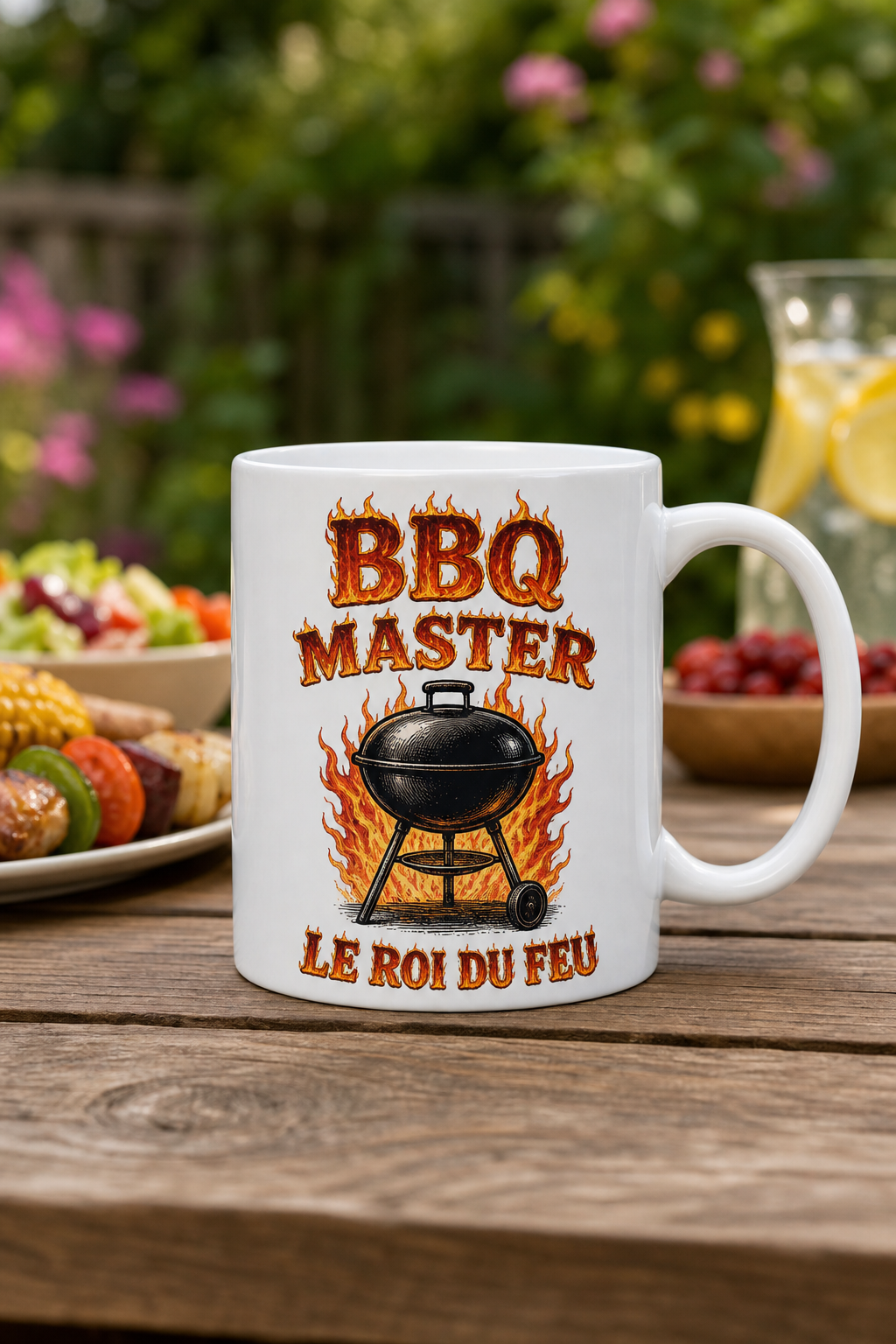 Mug BBQ Master — mug personnalisé en céramique
