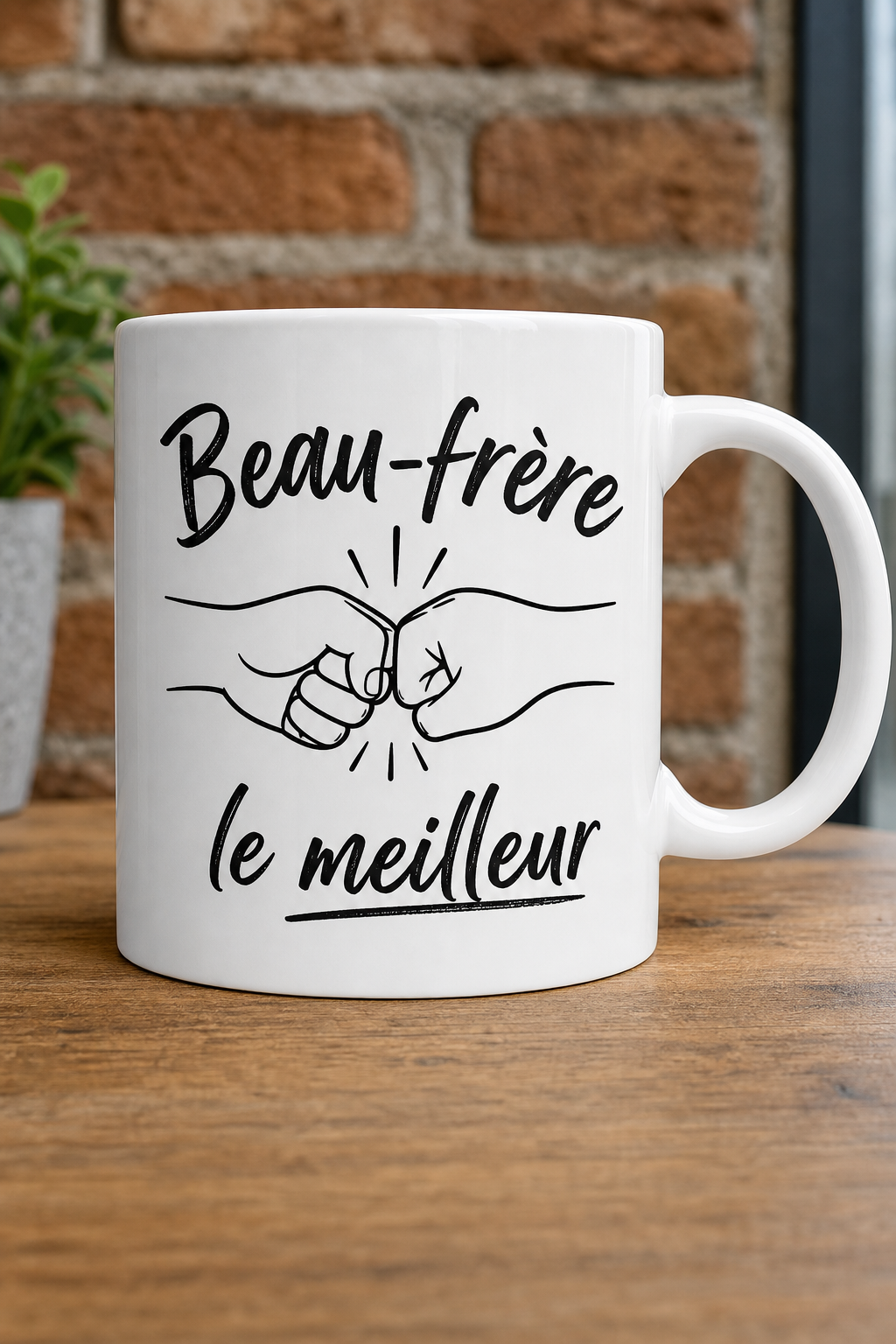 Mug Beau Frère Best — mug personnalisé en céramique