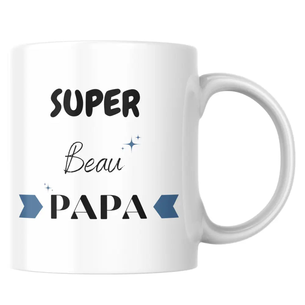 Mug beau papa personnalisé — mug en céramique