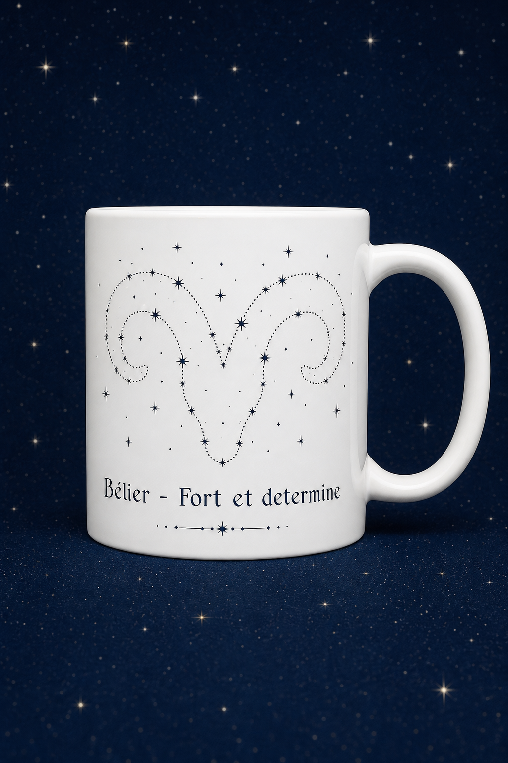 Mug Bélier — mug personnalisé en céramique