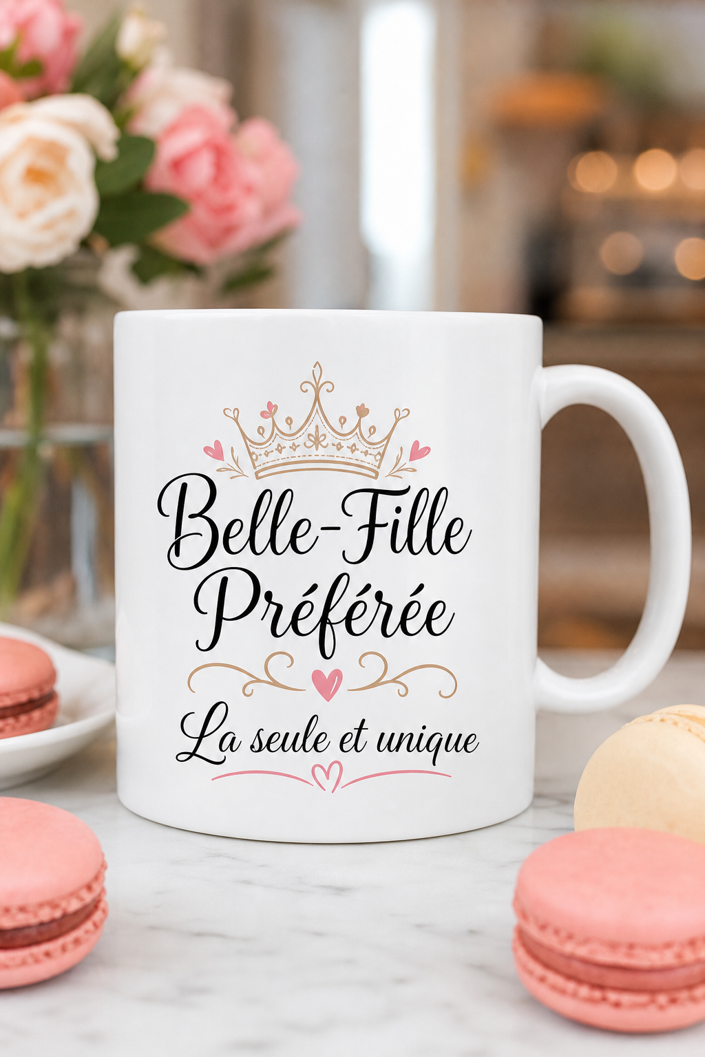 Mug Belle-Fille Préférée — mug personnalisé en céramique