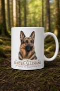 Mug Berger Allemand Noble — L émotion d un compagnon loyal à chaque regard
