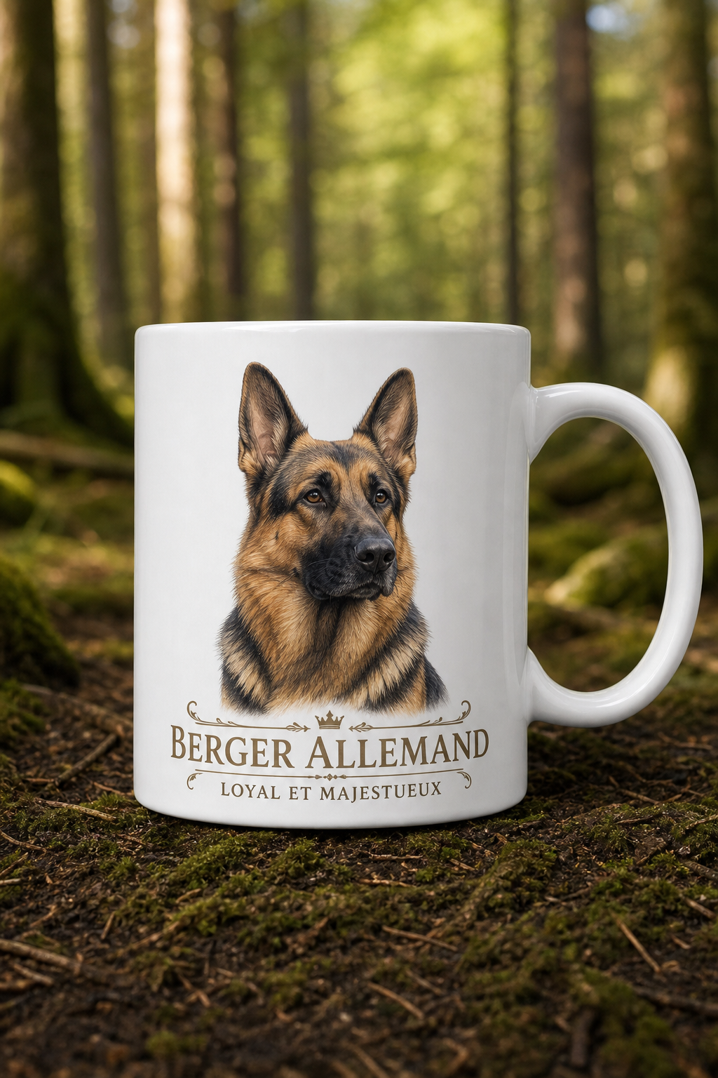 Mug Berger Allemand Noble — mug personnalisé en céramique
