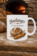 Mug Boulanger Artisan — mug personnalisé en céramique