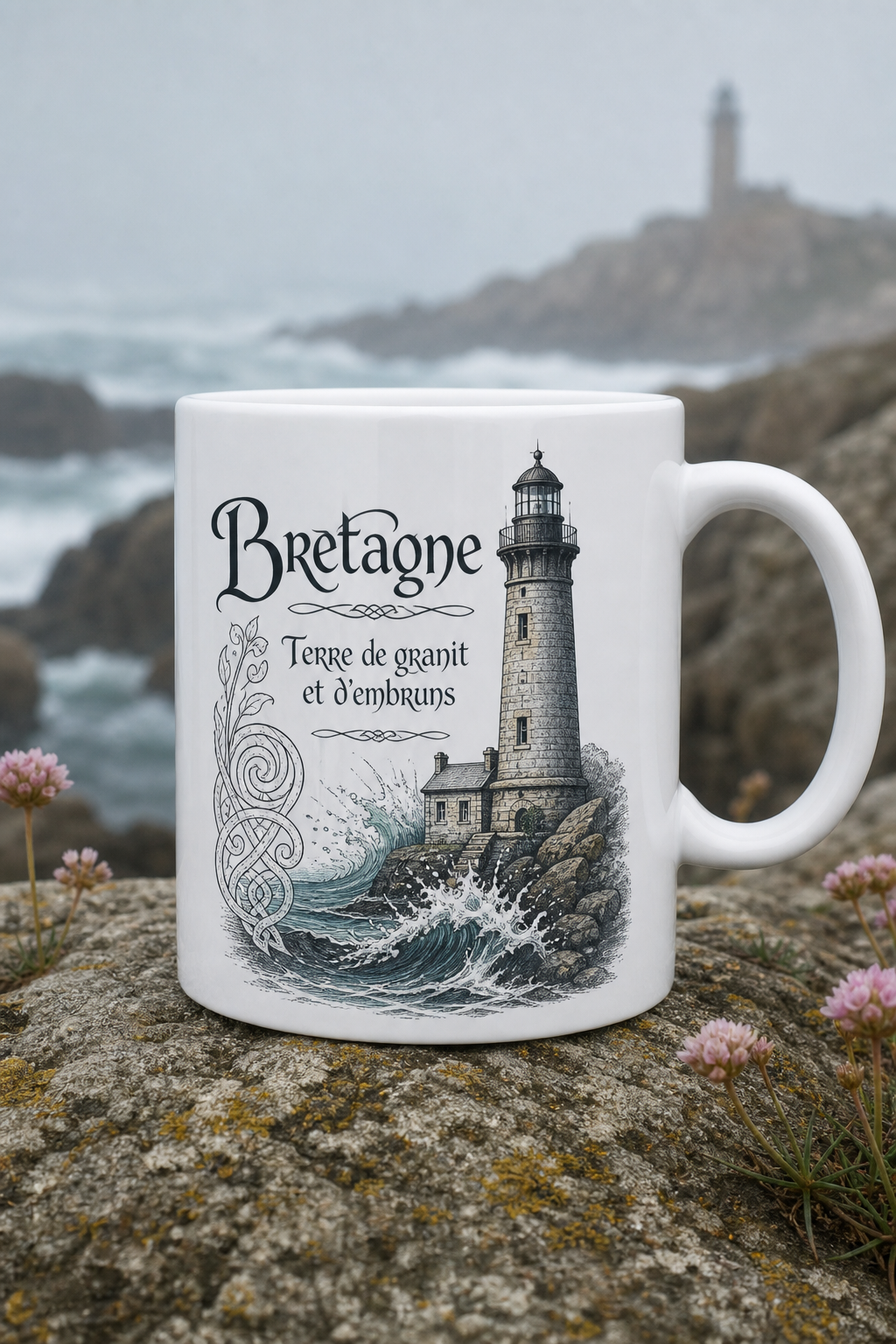 Mug Bretagne Mer — mug personnalisé en céramique