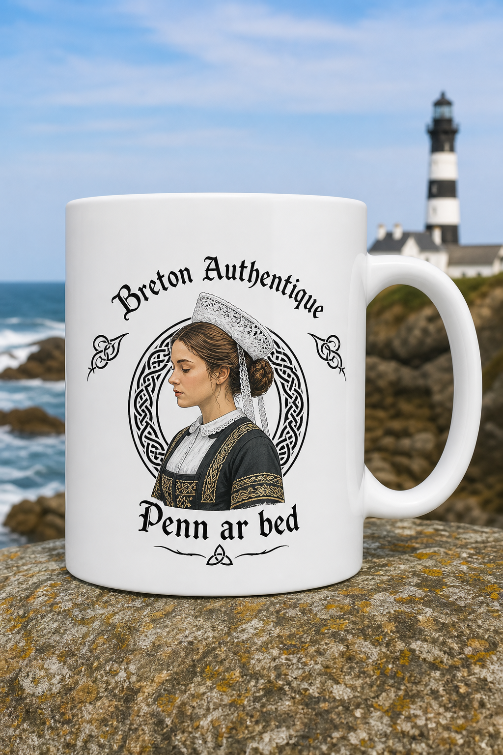 Mug Breton Authentique — mug personnalisé en céramique