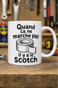 Mug Bricolage Humour — mug personnalisé en céramique