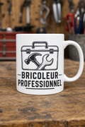 Mug Bricoleur Pro — mug personnalisé en céramique