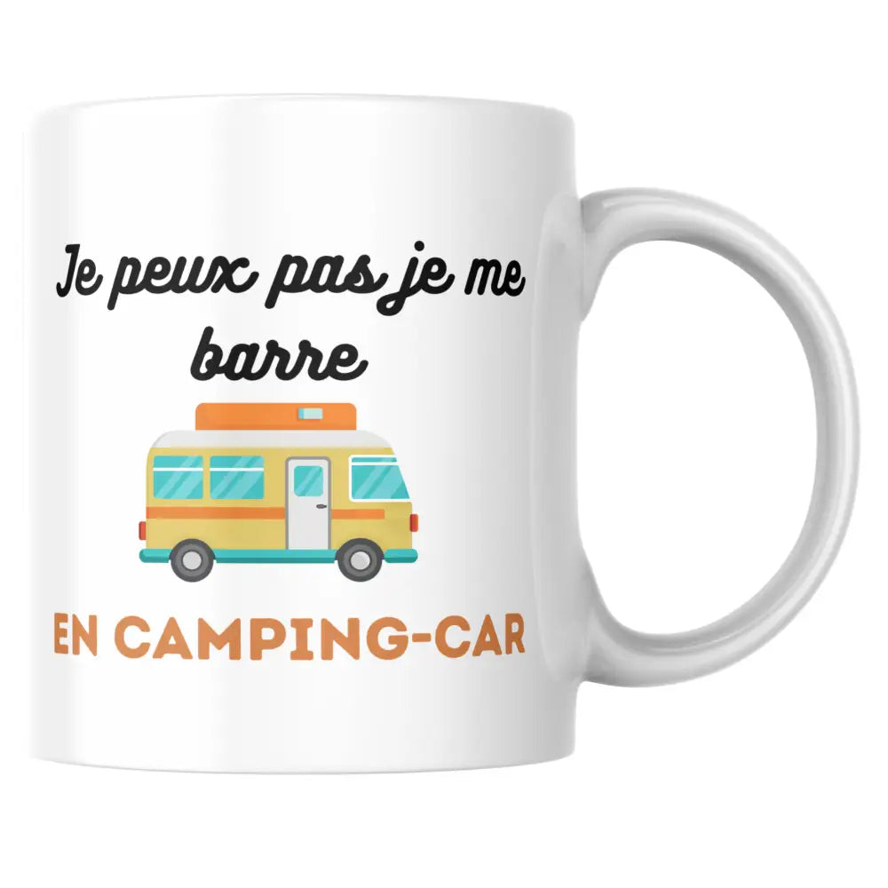 Mug camping-car personnalisé — mug personnalisé en céramique