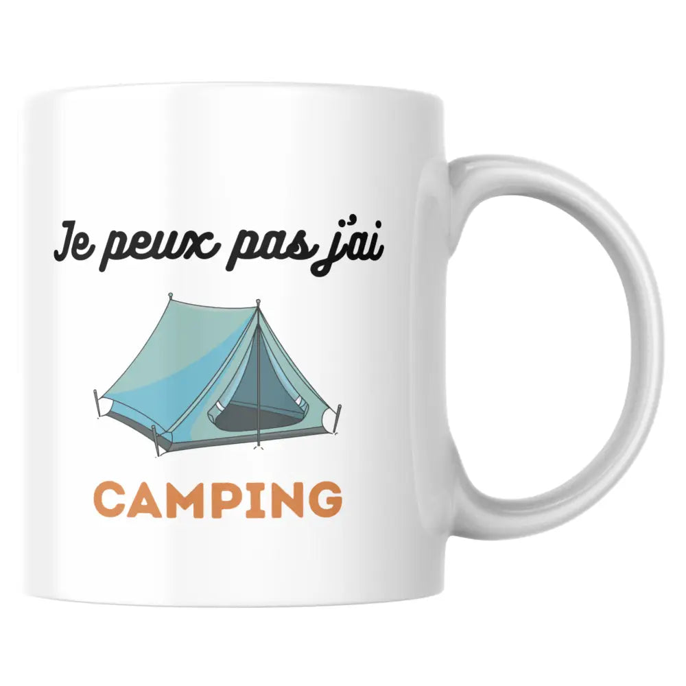 Mug camping – mug personnalisé en céramique
