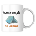 Mug camping – « Je peux pas j’ai camping » – Instant Mugs - Mug