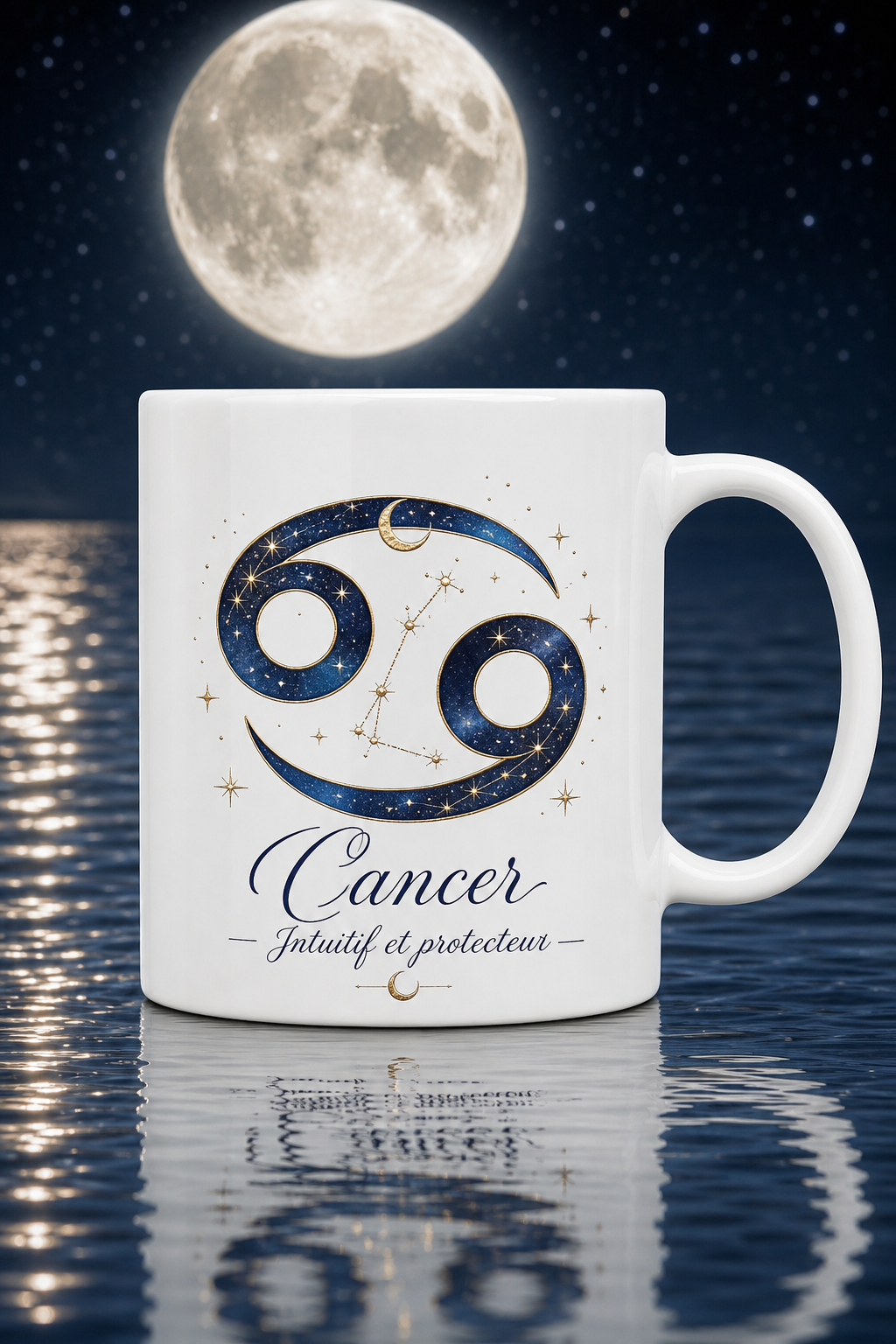 Mug Cancer Intuitif — mug personnalisé en céramique