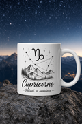 Mug Capricorne Ambitieux — Symbole d’énergie et de détermination au quotidien