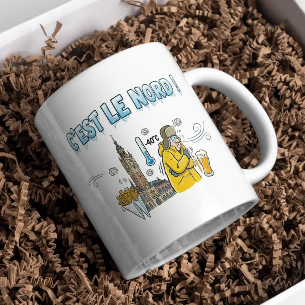 Mug C’est le Nord! Tasse illustrée esprit Nord - Mug