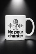 Mug Chanteur Pro — L hommage chaleureux aux talents de la scène