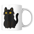 Mug chat noir personnalisé - vue 1
