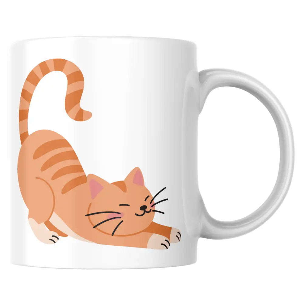 Mug chat roux personnalisé — mug personnalisé en céramique