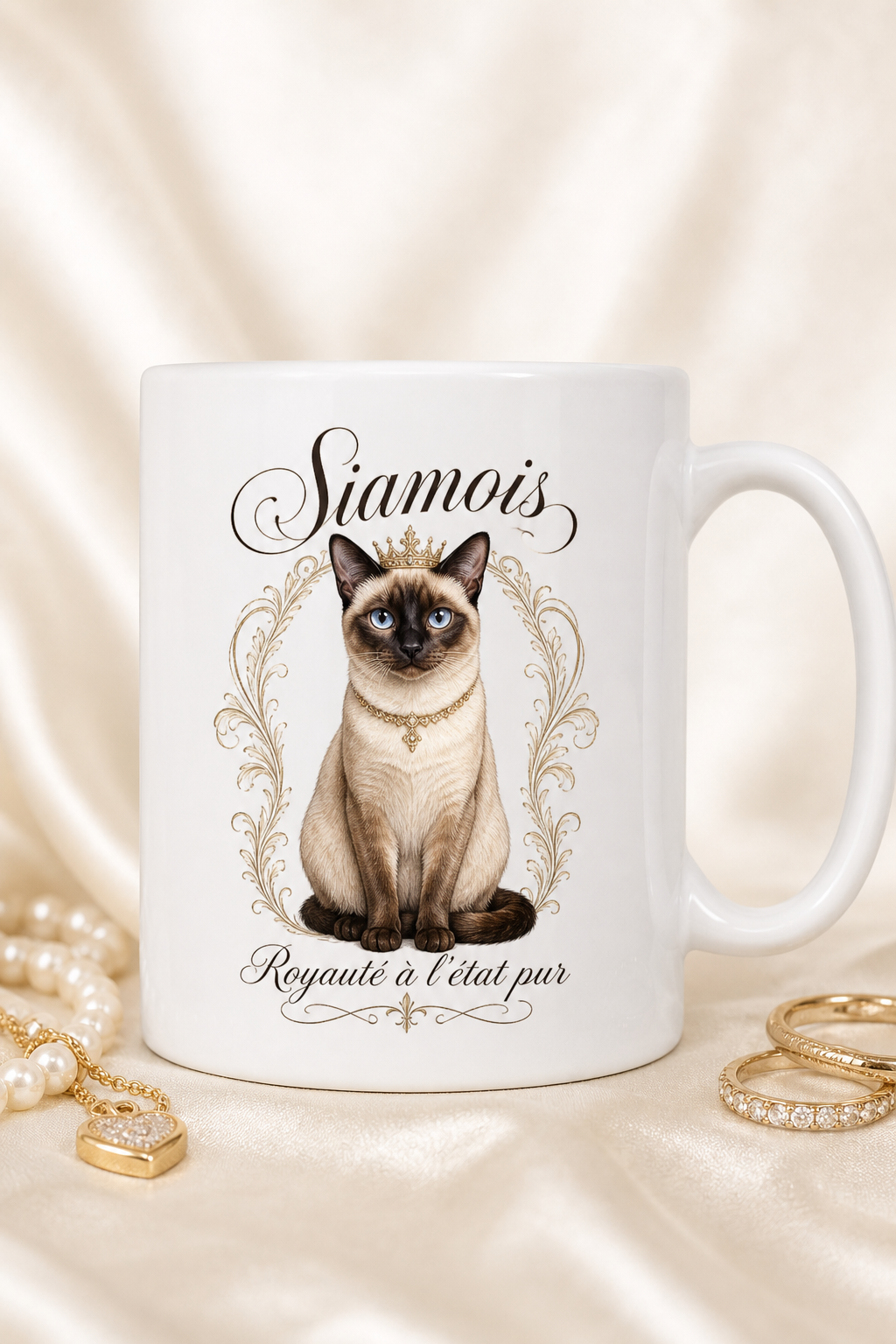 Mug Chat Siamois — mug personnalisé en céramique