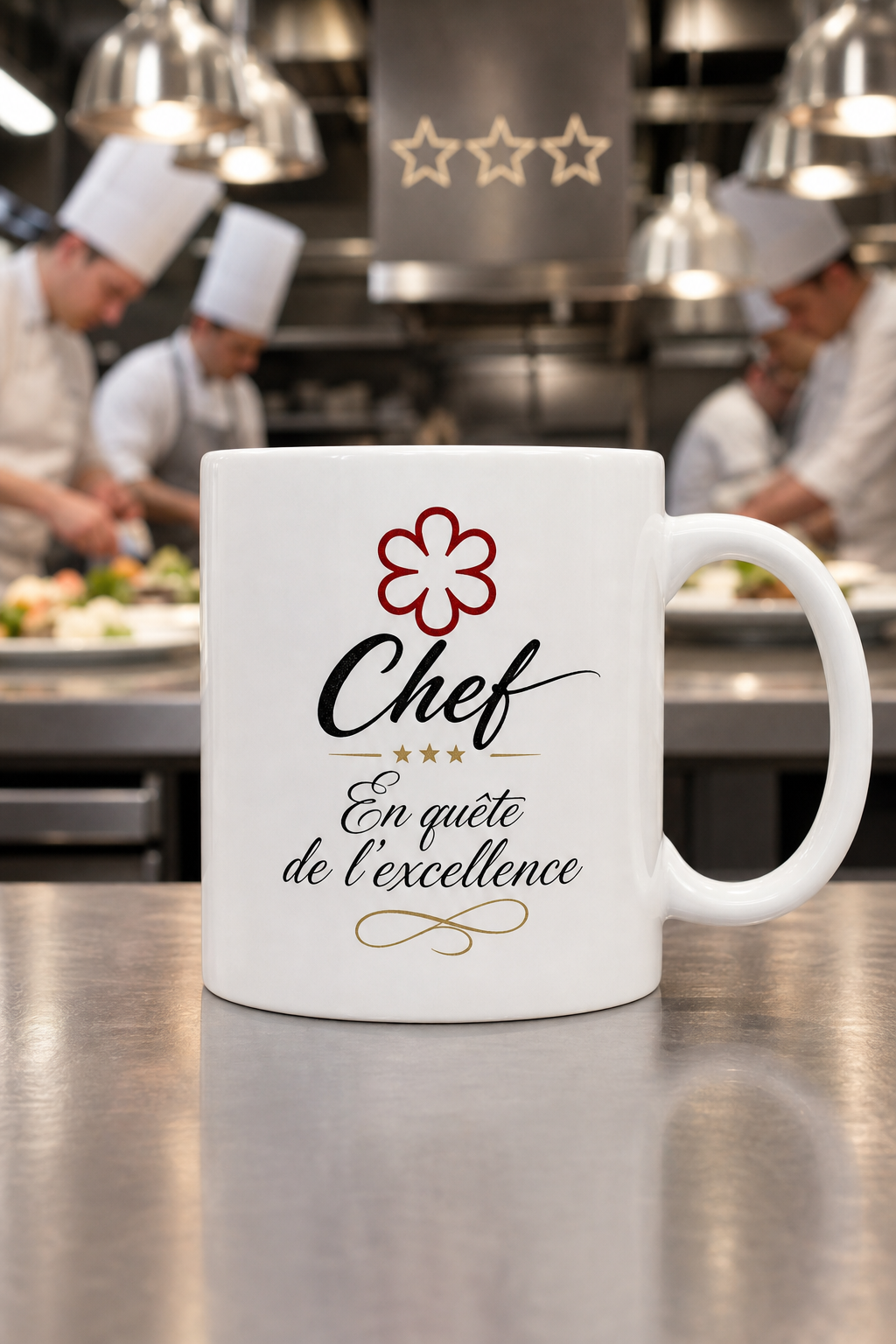 Mug Chef Étoilé — mug personnalisé en céramique