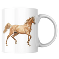 Mug cheval – Cheval galopant beige – Tasse passion équitation – Instant Mugs - Mug