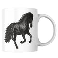 Mug cheval noir — mug personnalisé en céramique