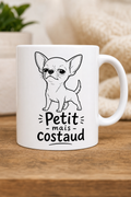 Mug Chihuahua Humour — Sourires garantis pour les amoureux des petits chiens