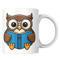 Mug chouette lectrice — mug personnalisé en céramique
