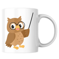 Mug chouette – tasse en céramique mignonne et personnalisable – Instant Mugs - Mug