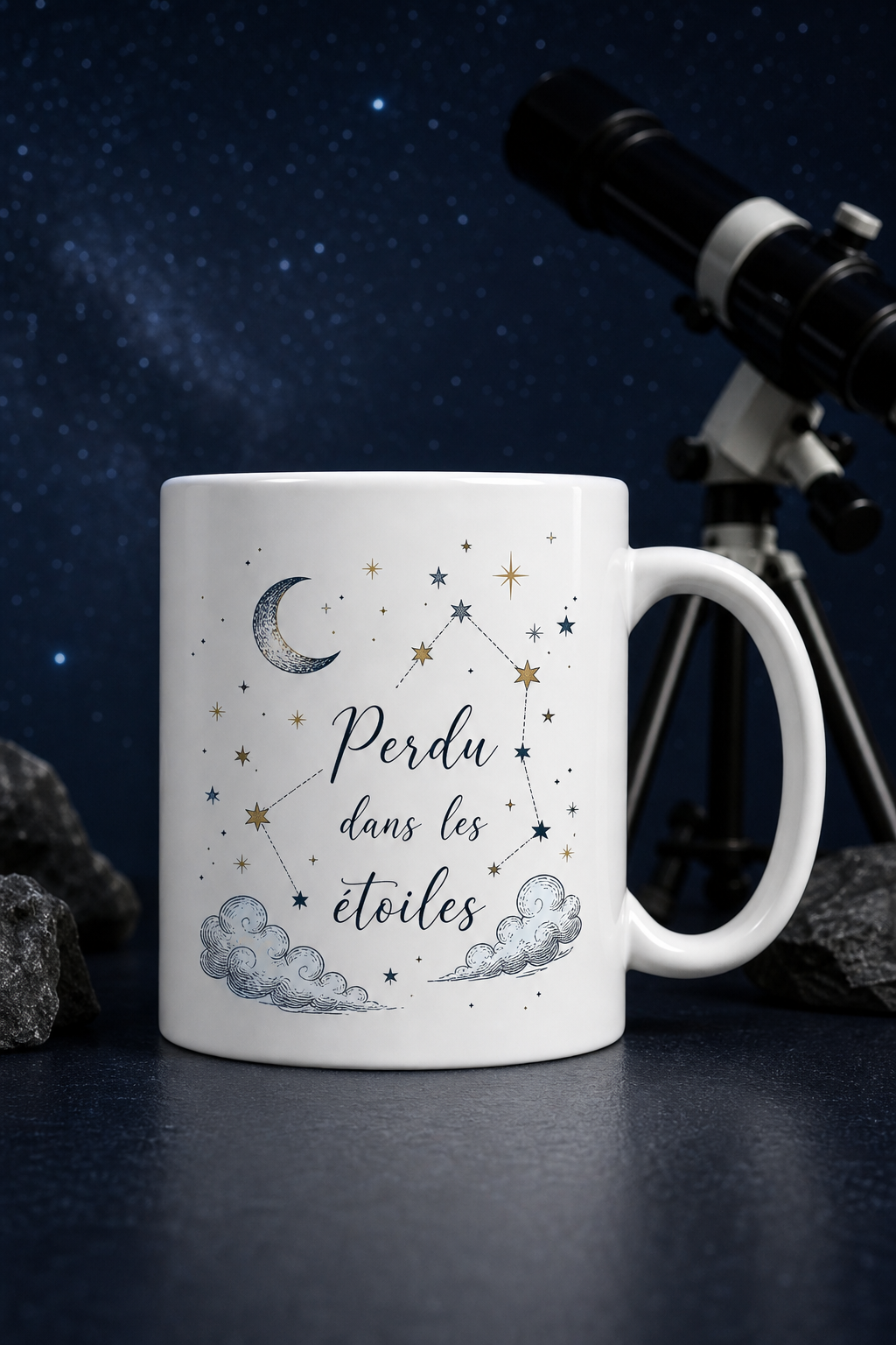 Mug Ciel Étoilé — mug personnalisé en céramique