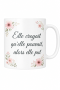 Mug Citation Motivation — mug personnalisé en céramique