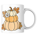 Mug citrouille automne personnalisé — mug personnalisé en céramique