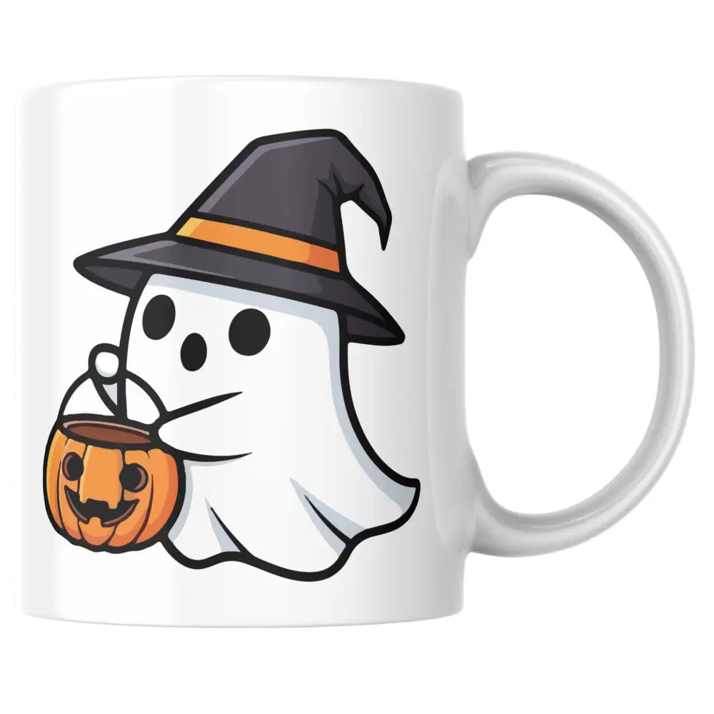 Mug citrouille Halloween personnalisé — mug personnalisé en céramique